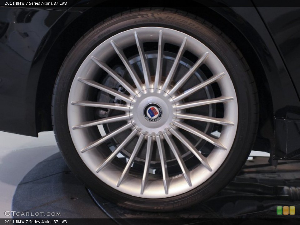 2011 BMW 7 Series Alpina B7 LWB Wheel and Tire Photo #64425614