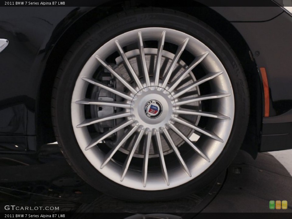 2011 BMW 7 Series Alpina B7 LWB Wheel and Tire Photo #64425623
