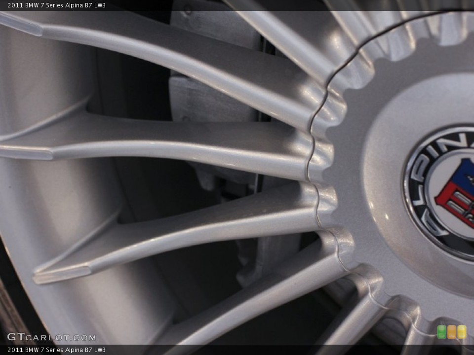 2011 BMW 7 Series Alpina B7 LWB Wheel and Tire Photo #64425647