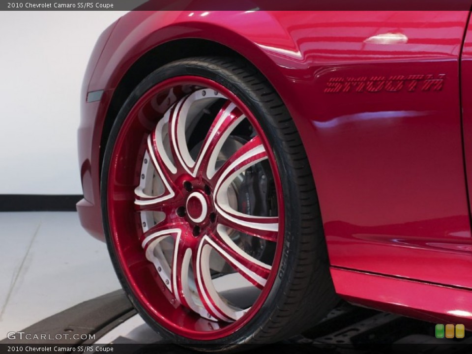2010 Chevrolet Camaro Custom Wheel and Tire Photo #64428888