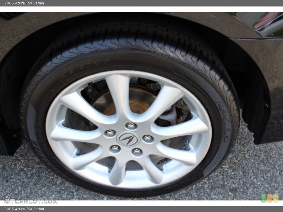 2006 Acura TSX Sedan Wheel and Tire Photo #64430108
