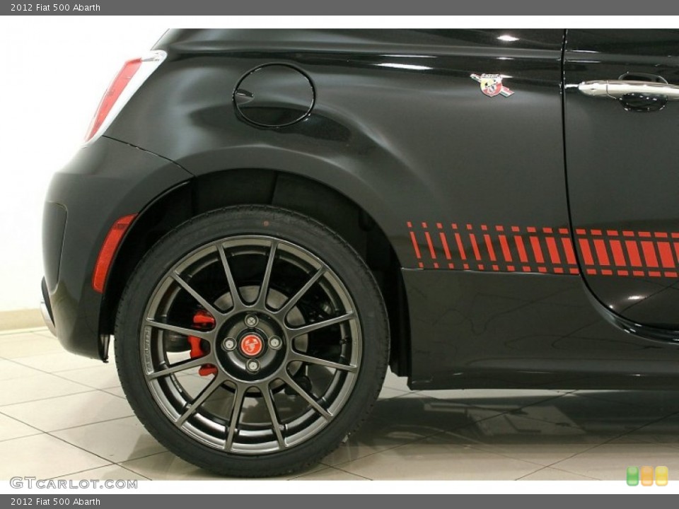 2012 Fiat 500 Abarth Wheel and Tire Photo #64431442