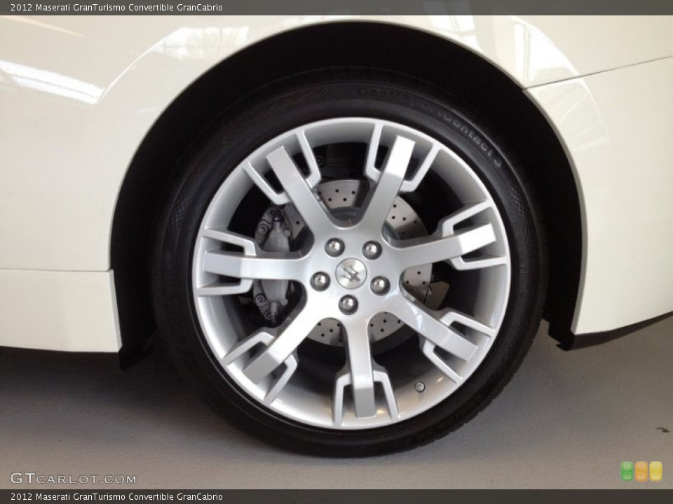 2012 Maserati GranTurismo Convertible GranCabrio Wheel and Tire Photo #64434513