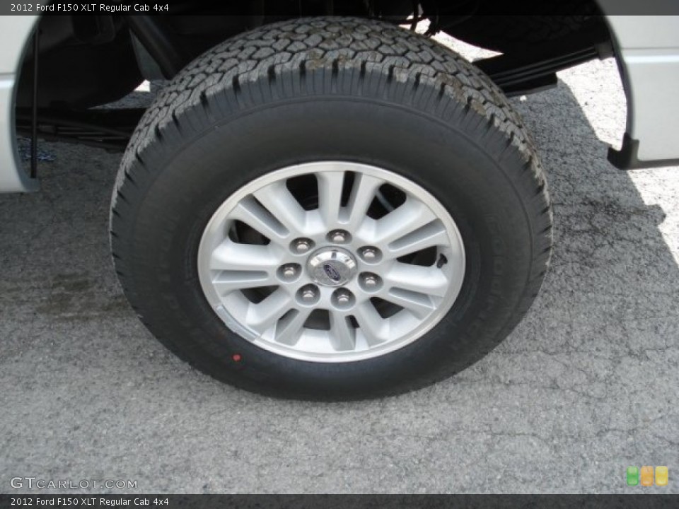 2012 Ford F150 XLT Regular Cab 4x4 Wheel and Tire Photo #64436798