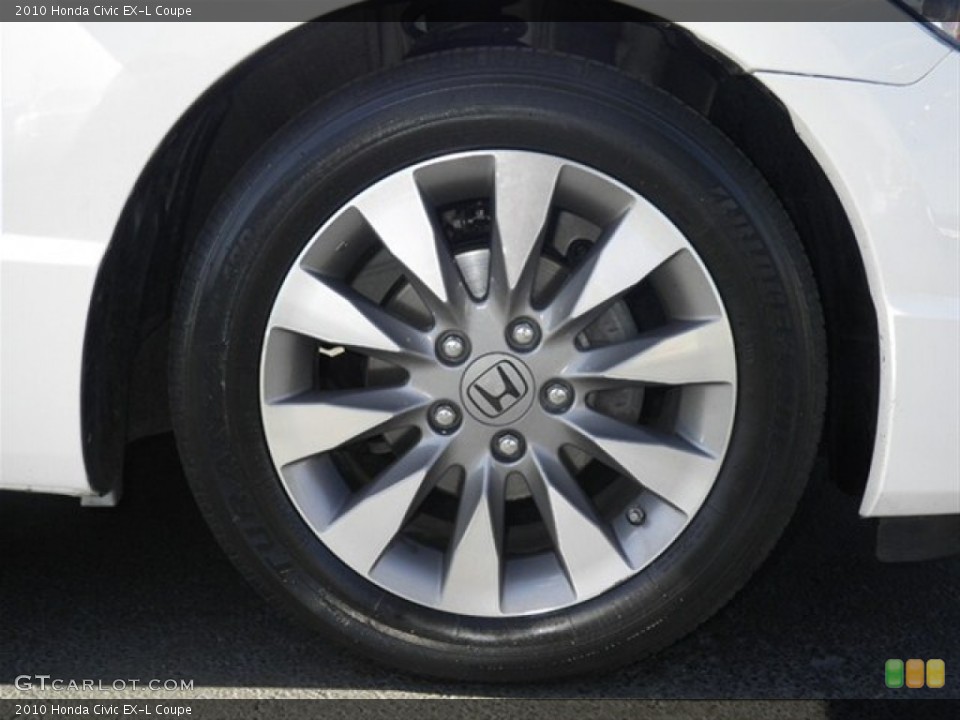 2010 Honda Civic EX-L Coupe Wheel and Tire Photo #64441280