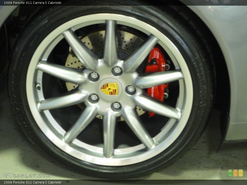 2009 Porsche 911 Carrera S Cabriolet Wheel and Tire Photo #64446990