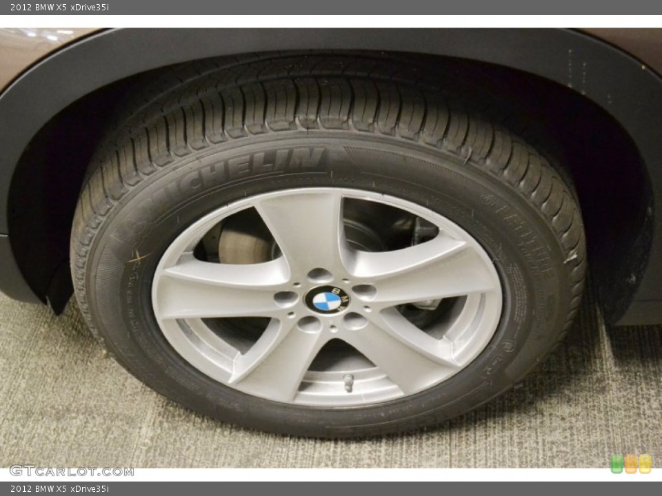 2012 BMW X5 xDrive35i Wheel and Tire Photo #64448615