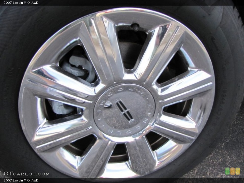 2007 Lincoln MKX AWD Wheel and Tire Photo #64448790