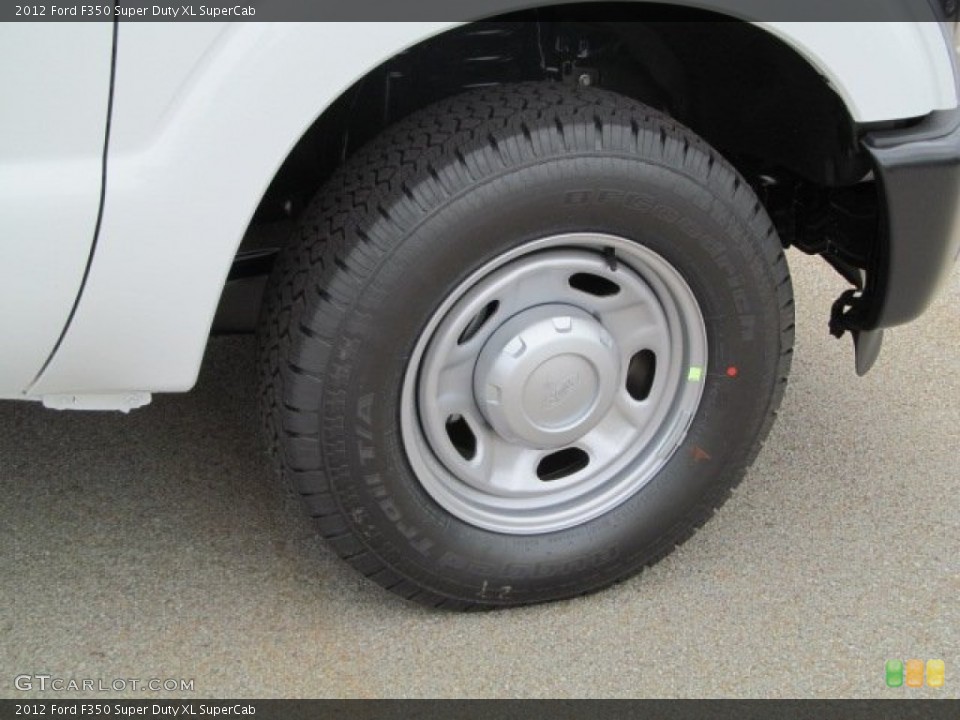 2012 Ford F350 Super Duty XL SuperCab Wheel and Tire Photo #64454988