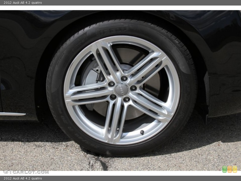 2012 Audi A8 4.2 quattro Wheel and Tire Photo #64456236