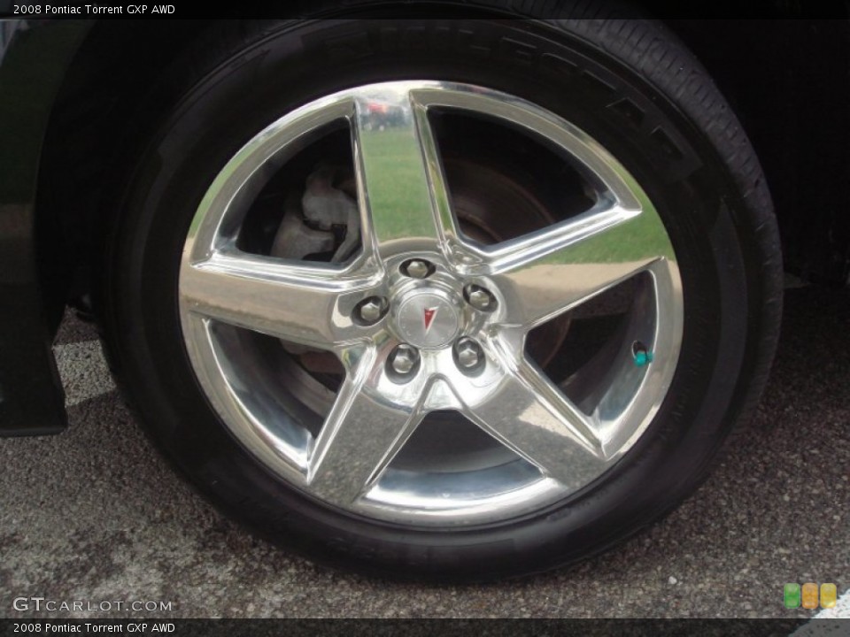 2008 Pontiac Torrent GXP AWD Wheel and Tire Photo #64459053