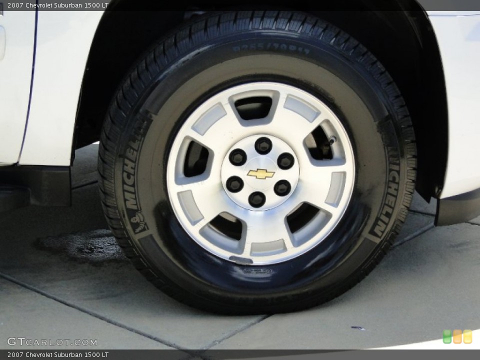 2007 Chevrolet Suburban 1500 LT Wheel and Tire Photo #64469802