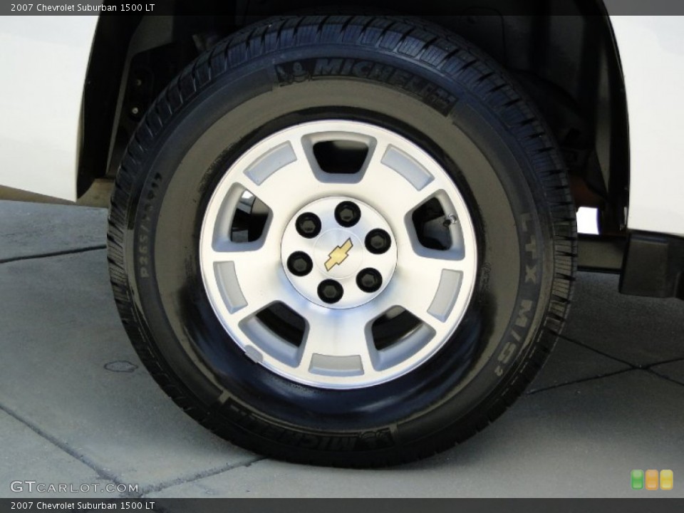 2007 Chevrolet Suburban 1500 LT Wheel and Tire Photo #64469811