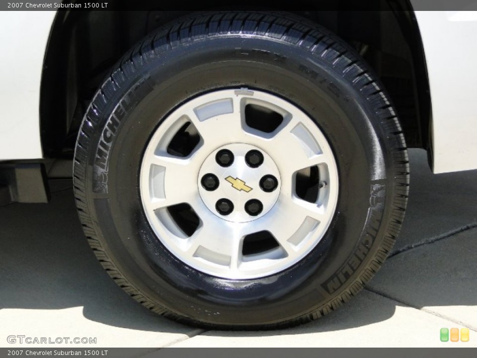 2007 Chevrolet Suburban 1500 LT Wheel and Tire Photo #64469832