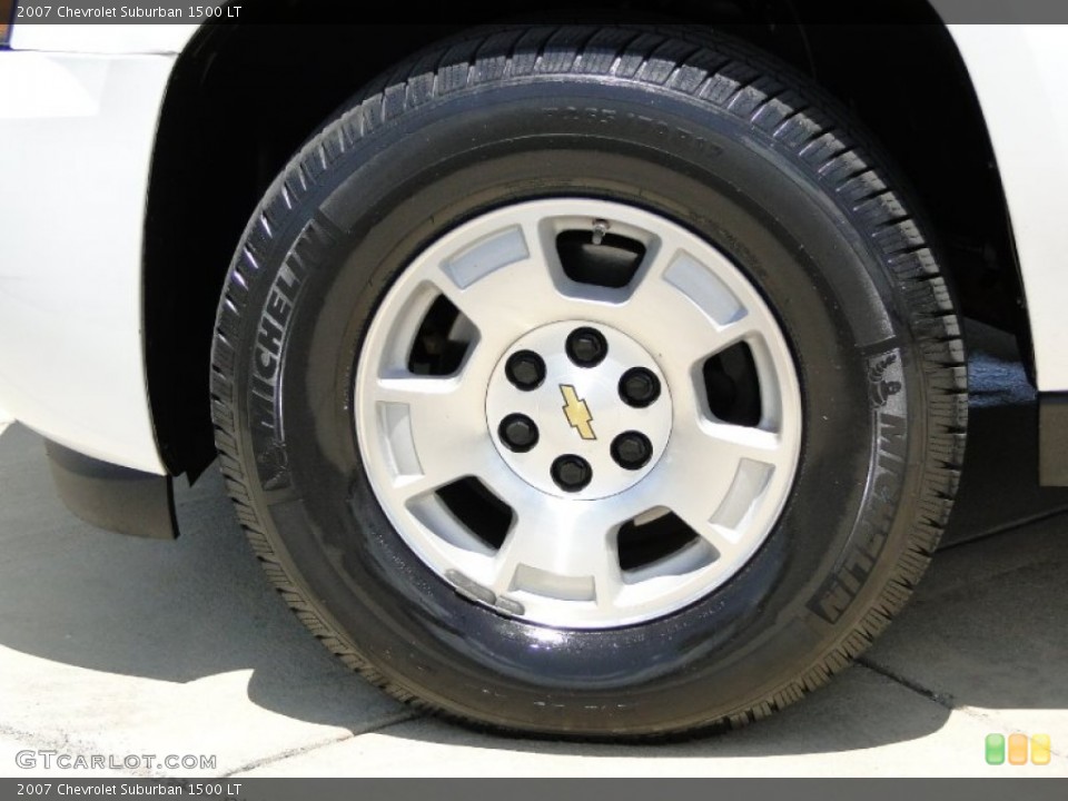 2007 Chevrolet Suburban 1500 LT Wheel and Tire Photo #64469841