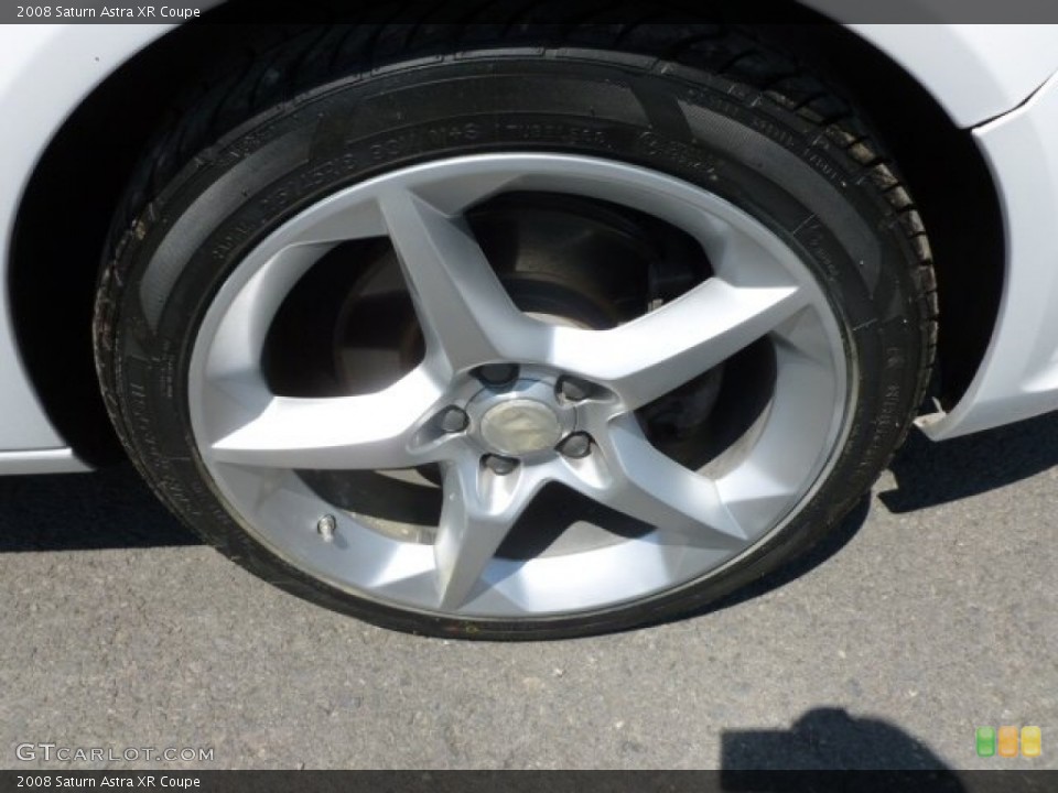 2008 Saturn Astra XR Coupe Wheel and Tire Photo #64473603