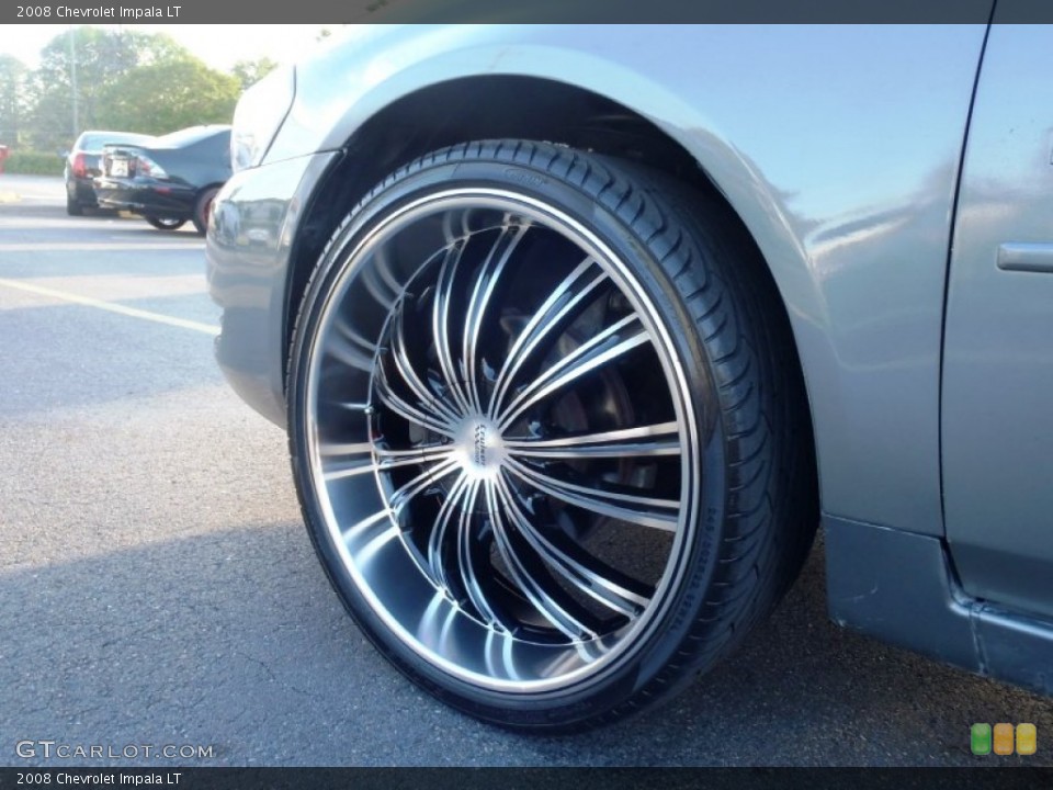2008 Chevrolet Impala Custom Wheel and Tire Photo #64476231