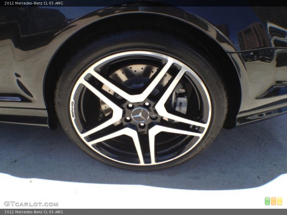 2012 Mercedes-Benz CL 63 AMG Wheel and Tire Photo #64476787