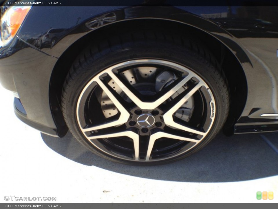 2012 Mercedes-Benz CL 63 AMG Wheel and Tire Photo #64476790