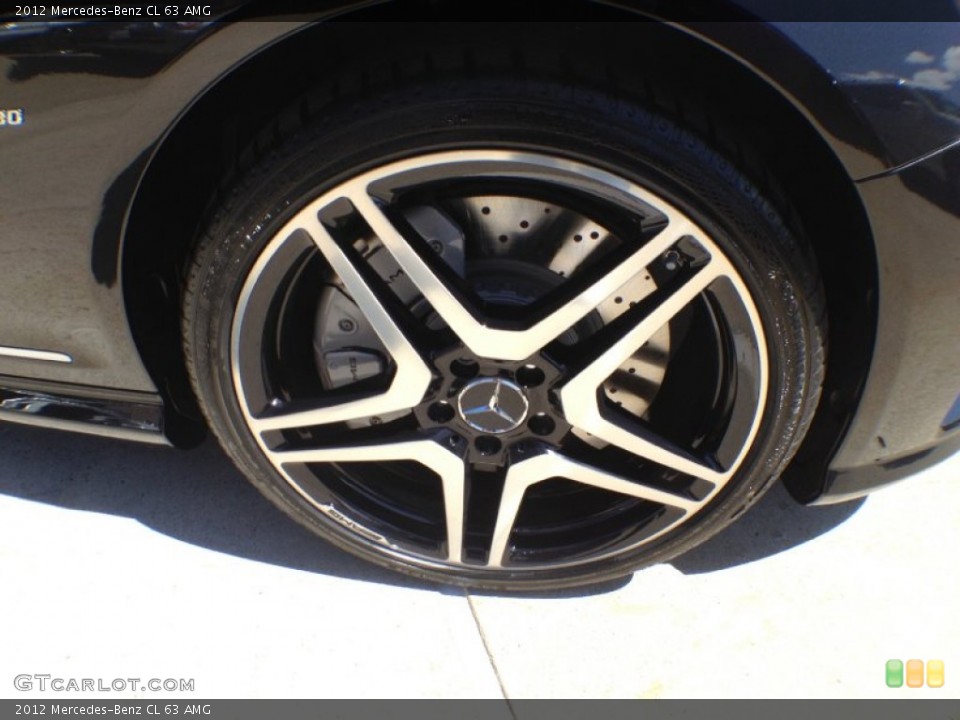 2012 Mercedes-Benz CL 63 AMG Wheel and Tire Photo #64476796