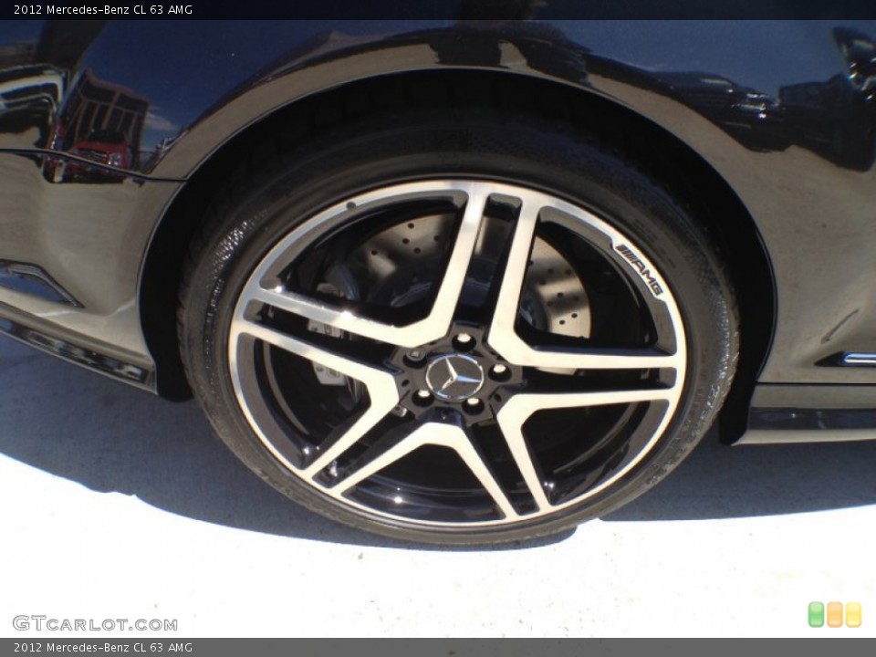 2012 Mercedes-Benz CL 63 AMG Wheel and Tire Photo #64476799