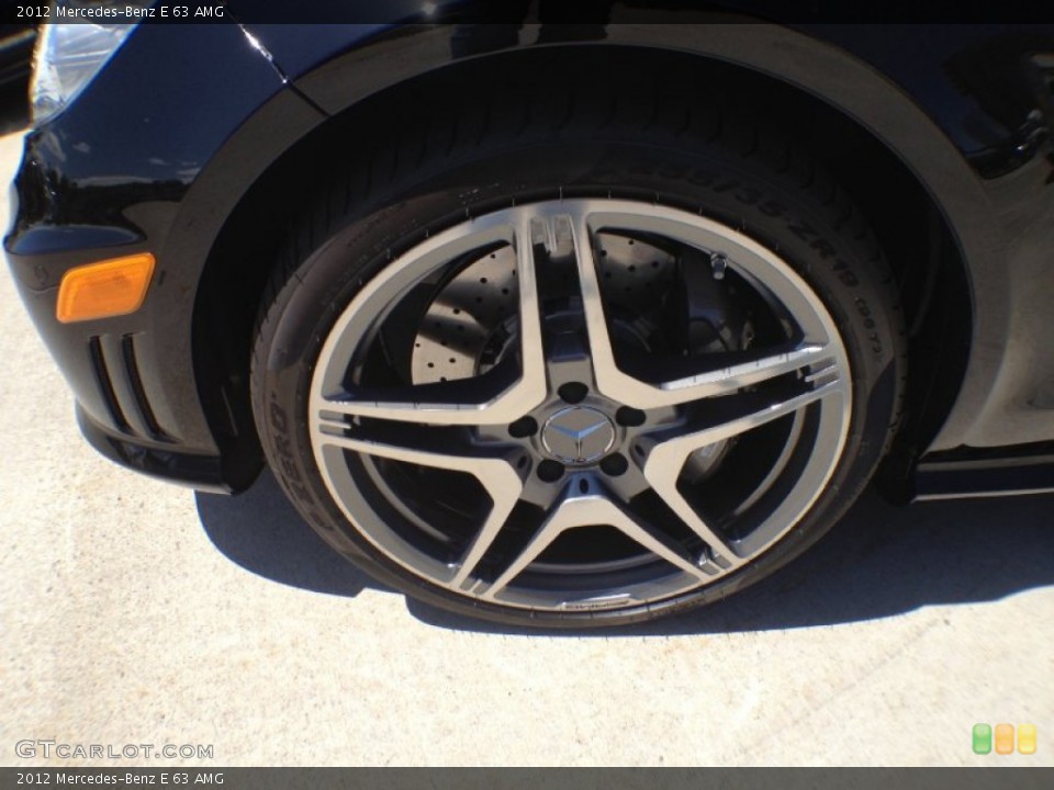 2012 Mercedes-Benz E 63 AMG Wheel and Tire Photo #64477087