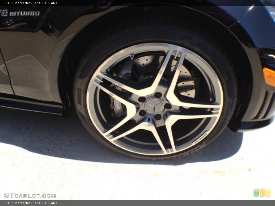 2012 Mercedes-Benz E 63 AMG Wheel and Tire Photo #64477090
