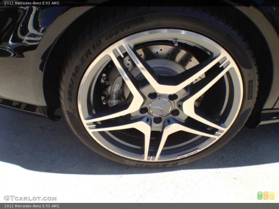 2012 Mercedes-Benz E 63 AMG Wheel and Tire Photo #64477093