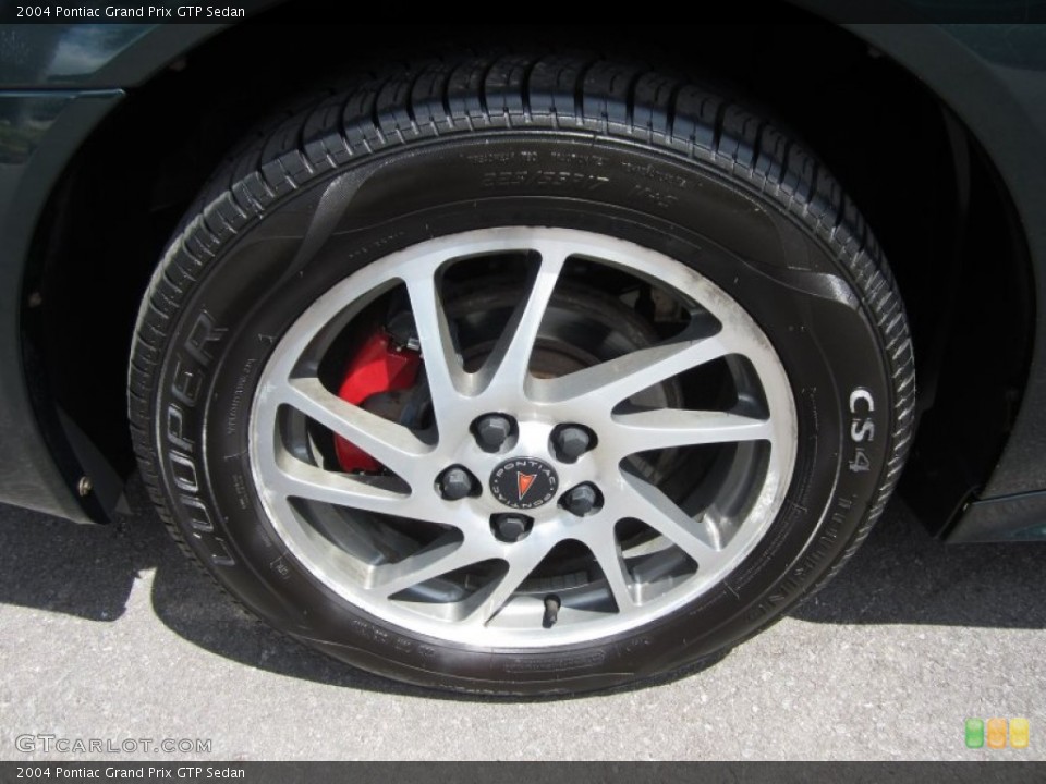2004 Pontiac Grand Prix GTP Sedan Wheel and Tire Photo #64482378