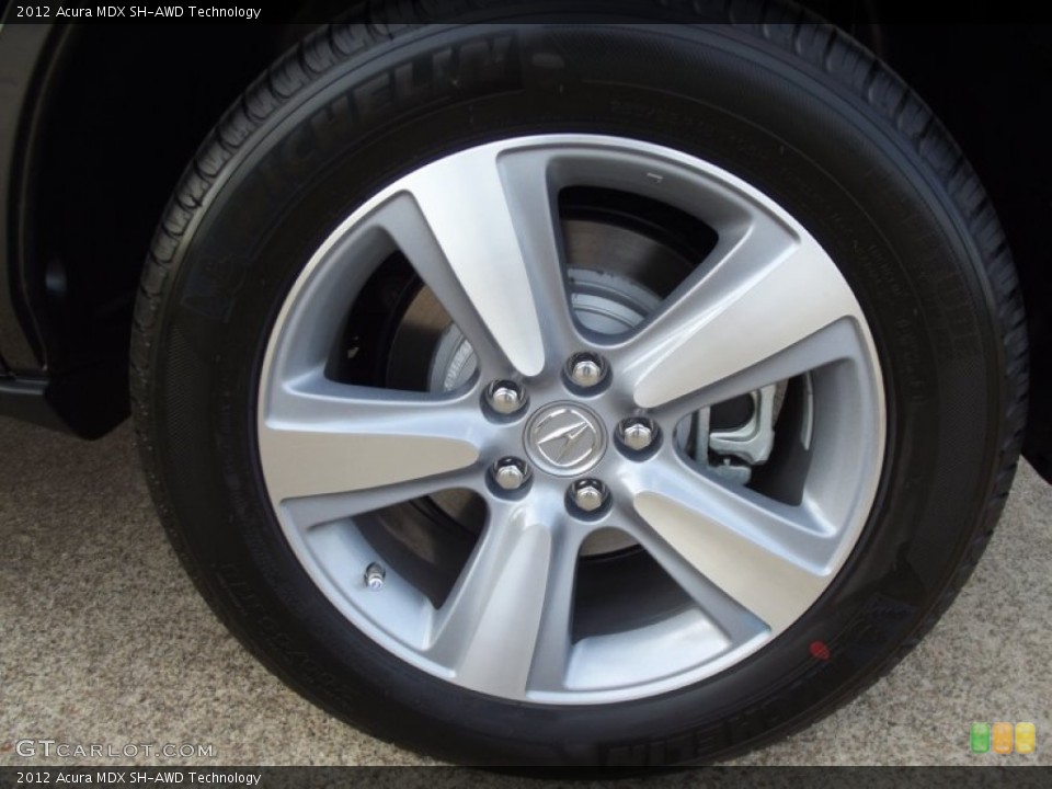 2012 Acura MDX SH-AWD Technology Wheel and Tire Photo #64484784