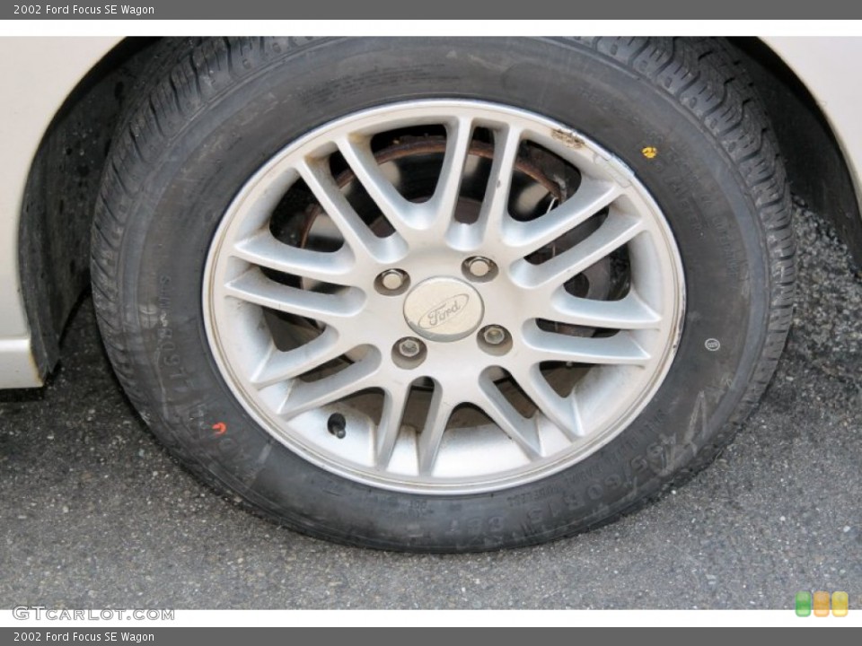 2002 Ford Focus SE Wagon Wheel and Tire Photo #64501624
