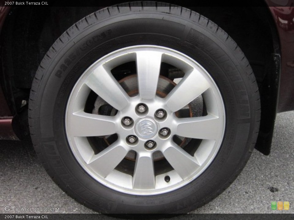 2007 Buick Terraza CXL Wheel and Tire Photo #64503630