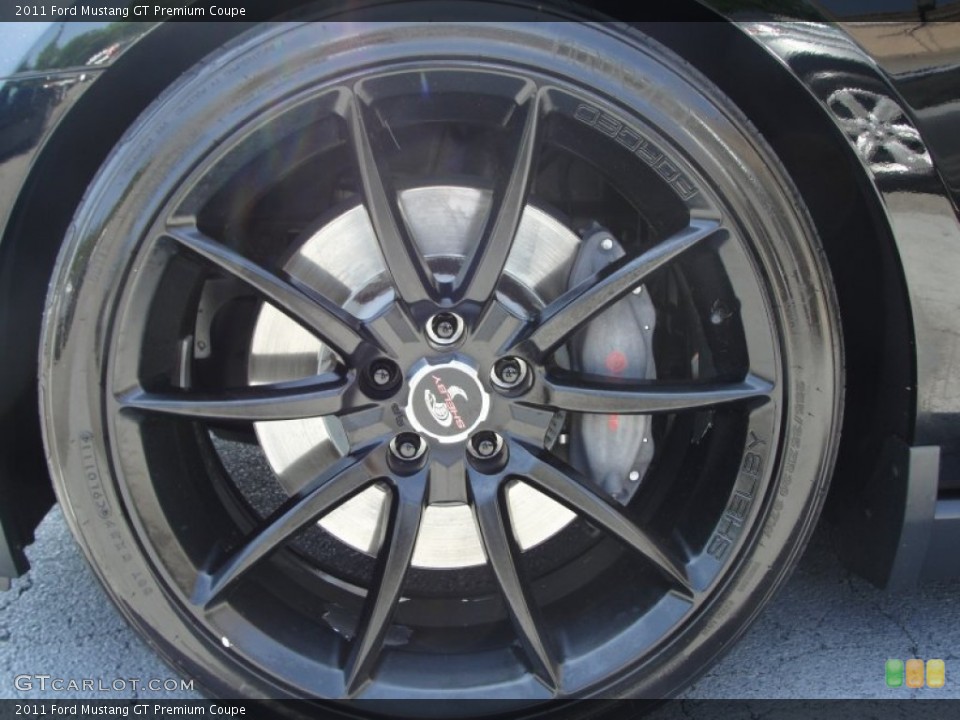 2011 Ford Mustang Custom Wheel and Tire Photo #64506523