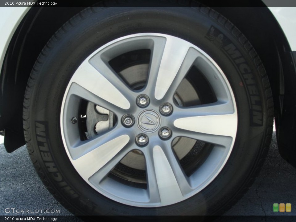 2010 Acura MDX Technology Wheel and Tire Photo #64506811