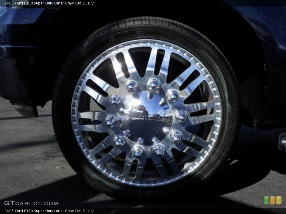 2005 Ford F350 Super Duty Custom Wheel and Tire Photo #64508449