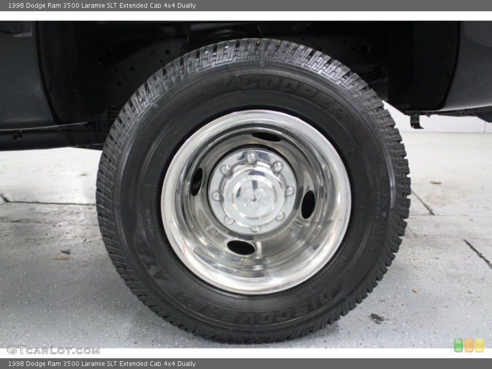 1998 Dodge Ram 3500 Laramie SLT Extended Cab 4x4 Dually Wheel and Tire Photo #64509223