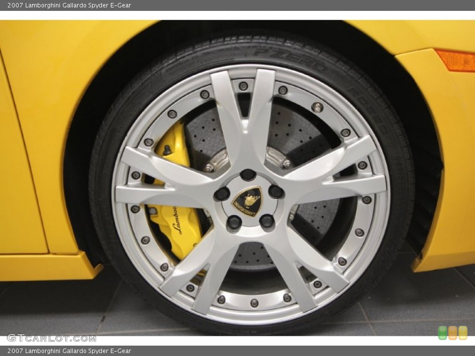 2007 Lamborghini Gallardo Spyder E-Gear Wheel and Tire Photo #64522128