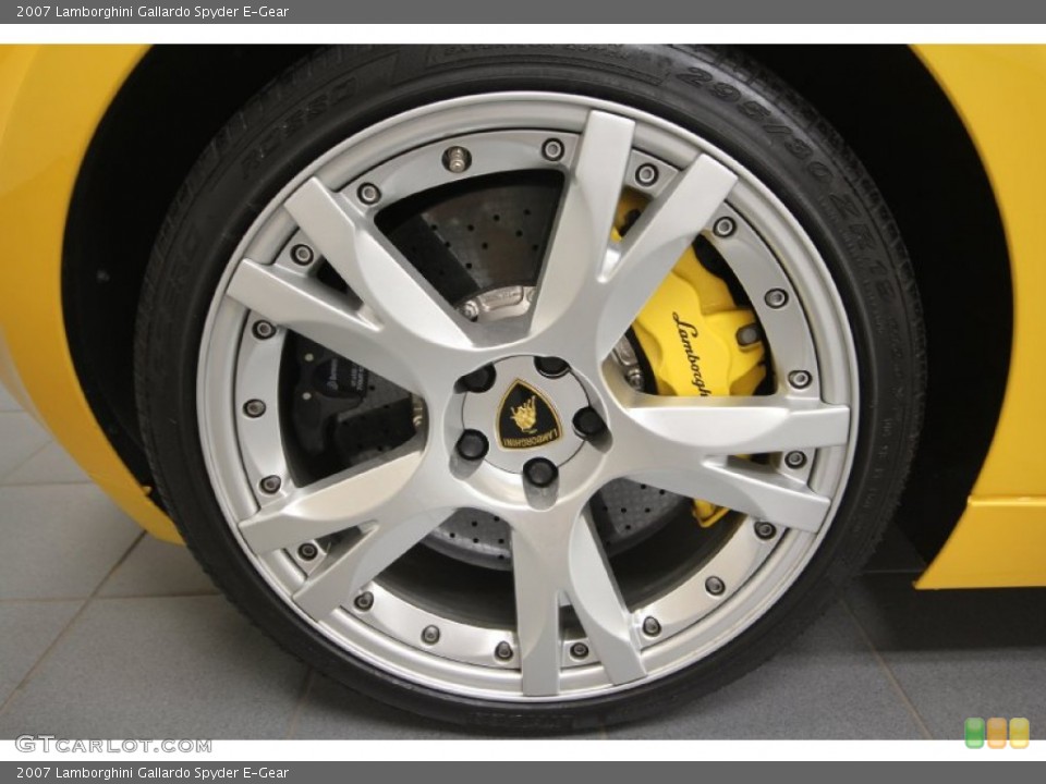 2007 Lamborghini Gallardo Spyder E-Gear Wheel and Tire Photo #64522143