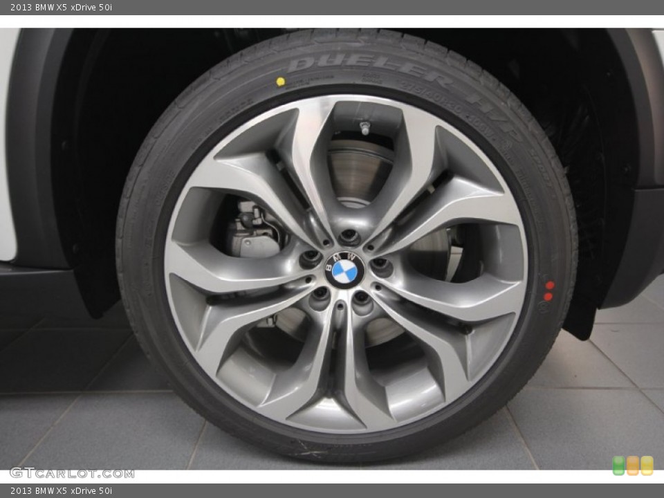 2013 BMW X5 xDrive 50i Wheel and Tire Photo #64524711