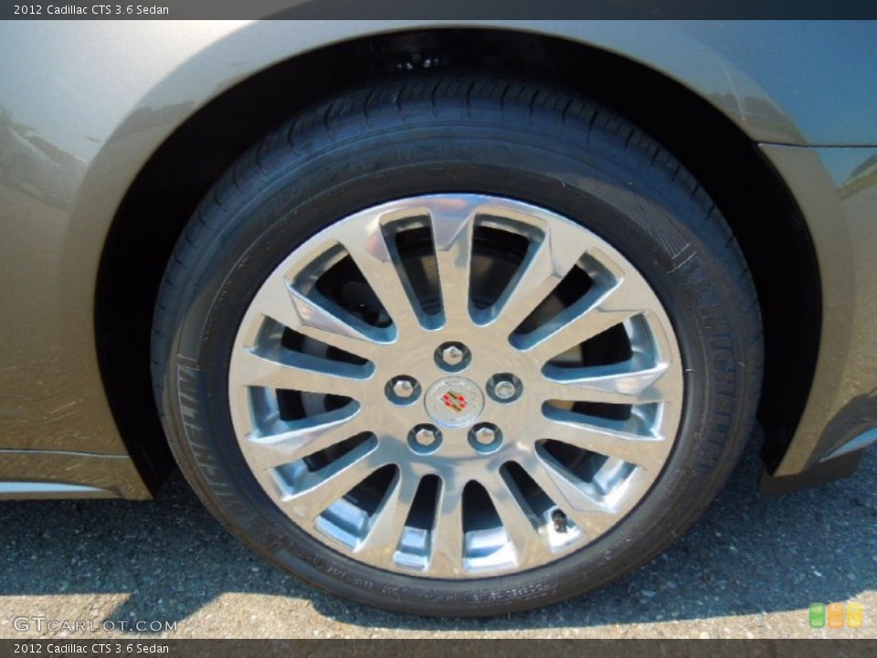 2012 Cadillac CTS 3.6 Sedan Wheel and Tire Photo #64547217