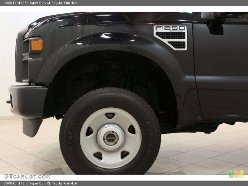 2008 Ford F250 Super Duty XL Regular Cab 4x4 Wheel and Tire Photo #64549047
