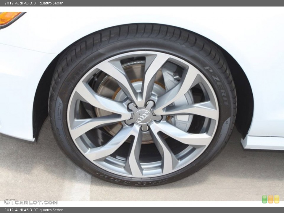 2012 Audi A6 3.0T quattro Sedan Wheel and Tire Photo #64565783