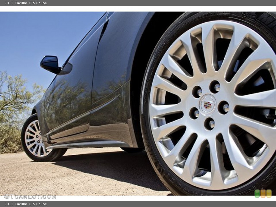 2012 Cadillac CTS Coupe Wheel and Tire Photo #64566424