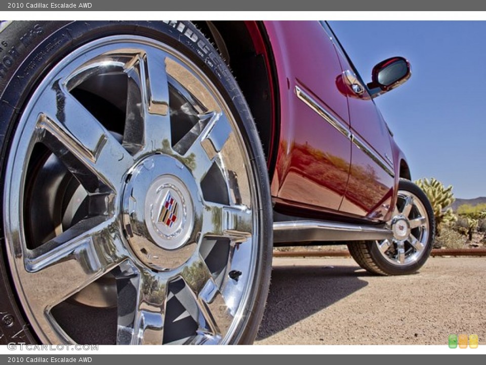 2010 Cadillac Escalade AWD Wheel and Tire Photo #64566605