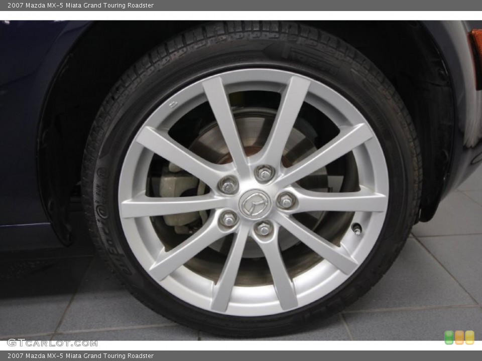 2007 Mazda MX-5 Miata Grand Touring Roadster Wheel and Tire Photo #64569194