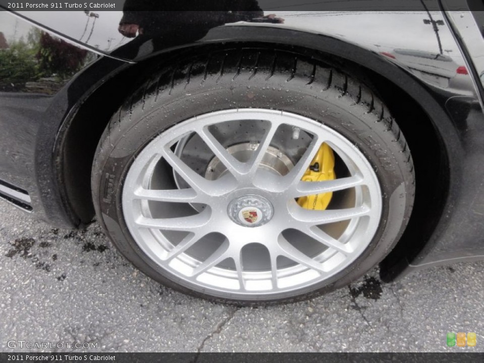 2011 Porsche 911 Turbo S Cabriolet Wheel and Tire Photo #64582223