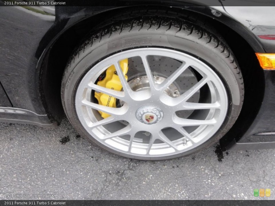 2011 Porsche 911 Turbo S Cabriolet Wheel and Tire Photo #64582232