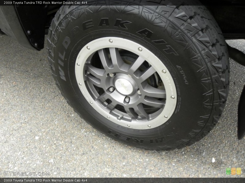 2009 Toyota Tundra TRD Rock Warrior Double Cab 4x4 Wheel and Tire Photo #64585160