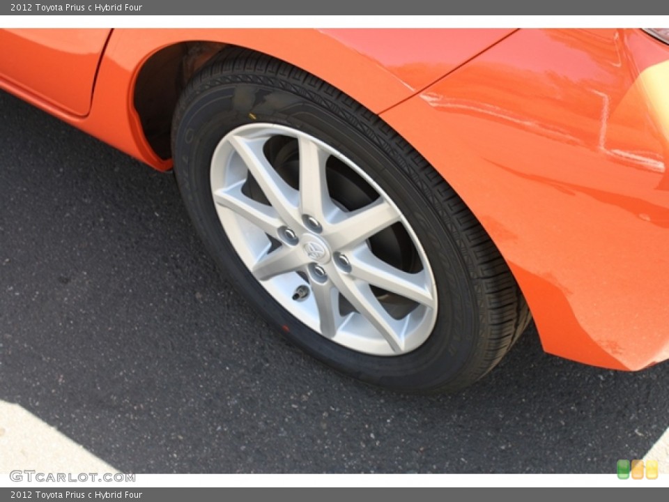 2012 Toyota Prius c Hybrid Four Wheel and Tire Photo #64588863