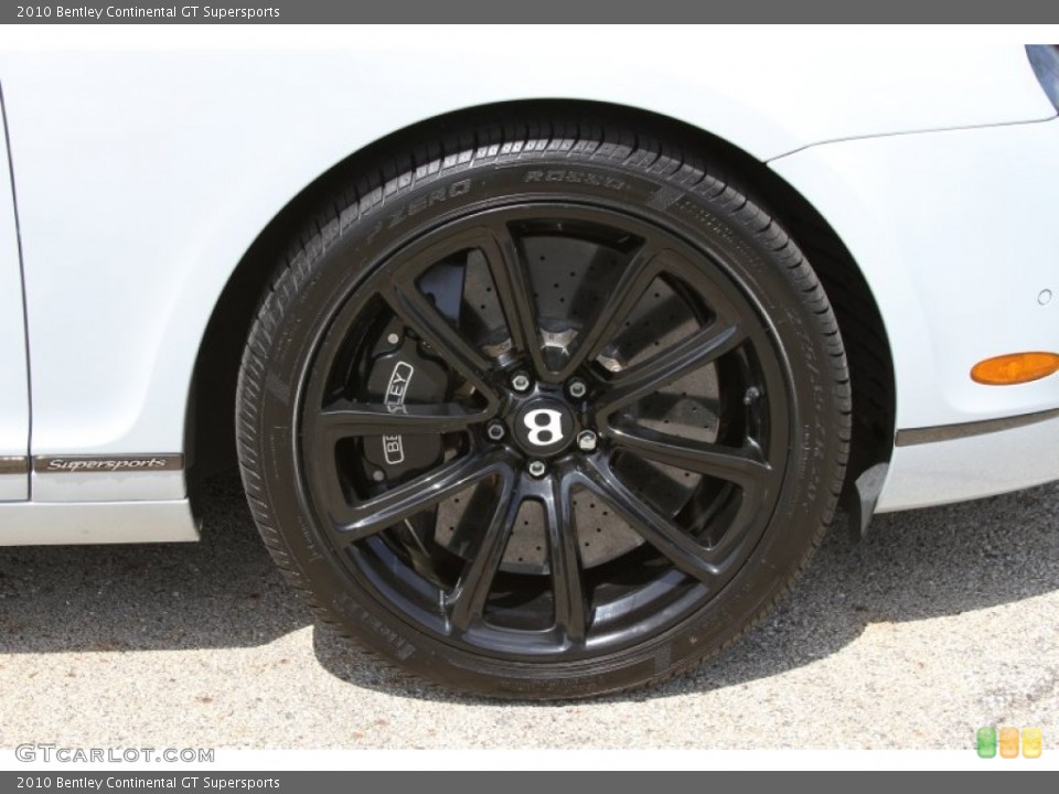2010 Bentley Continental GT Supersports Wheel and Tire Photo #64596522